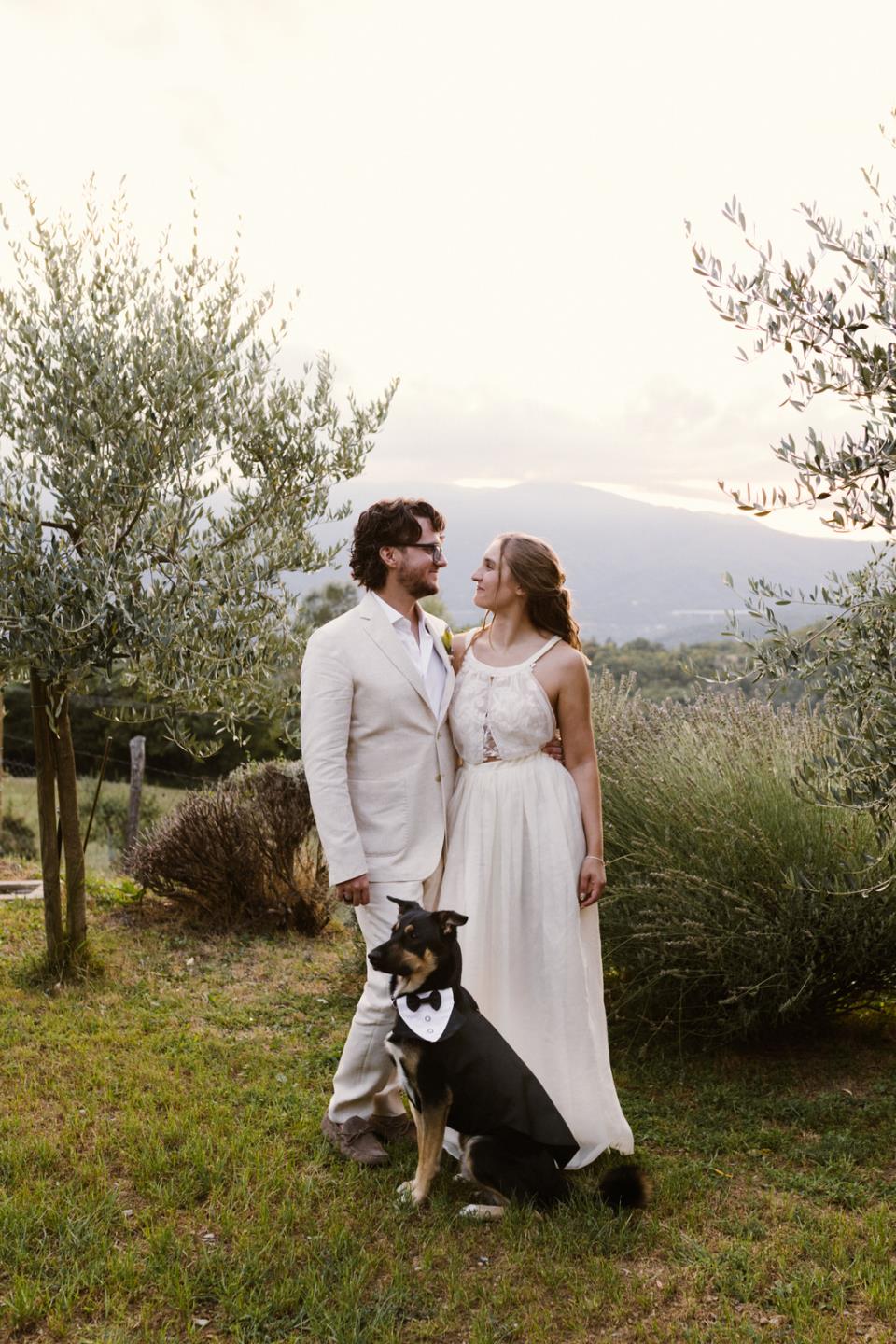Ritratto di coppia al tramonto in Toscana | Laura Stramacchia | Wedding Photography