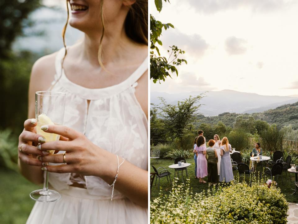 Matrimonio intimo in Lunigiana a Podere Conti | Laura Stramacchia | Wedding Photography